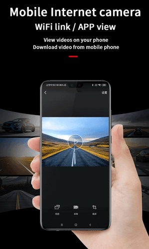 Dash Cam 1080P Auto DVR WIFI Recorder Monitor HD Nachtsicht Loop Aufnahme - Bild 16 von 18
