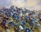 Battle of Little Big Horn, Montana 10X8 Photo Reprint