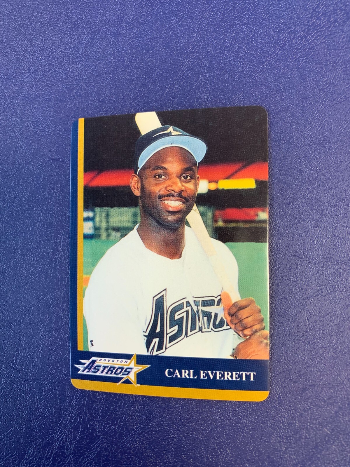 1998 Mother's Cookies Houston Astros #8 Carl Everett - Rare Card
