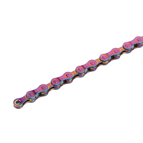 Catena Bici 6 7 8 Velocità Antiruggine Colorata Arcobaleno Placcatura Catena - Foto 21 di 23