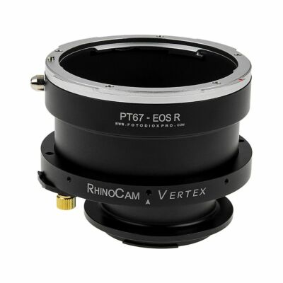 RhinoCam Vertex AdapterRotating Stitching Pentax6x7P67 Lens für CanonRFBody