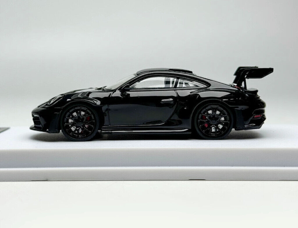 Porsche 911 GT3 RS ブラック 1/32スケール新品未使用 SR 1:64 Black 911 GT3 R Racing Sports Model Diecast Metal