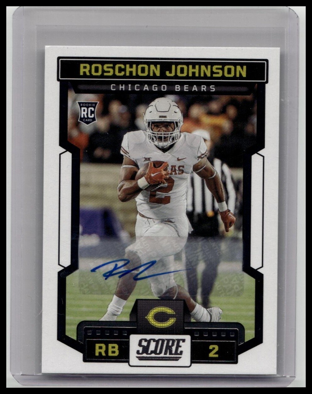 2023 Score Roschon Johnson #335 Signatures Auto