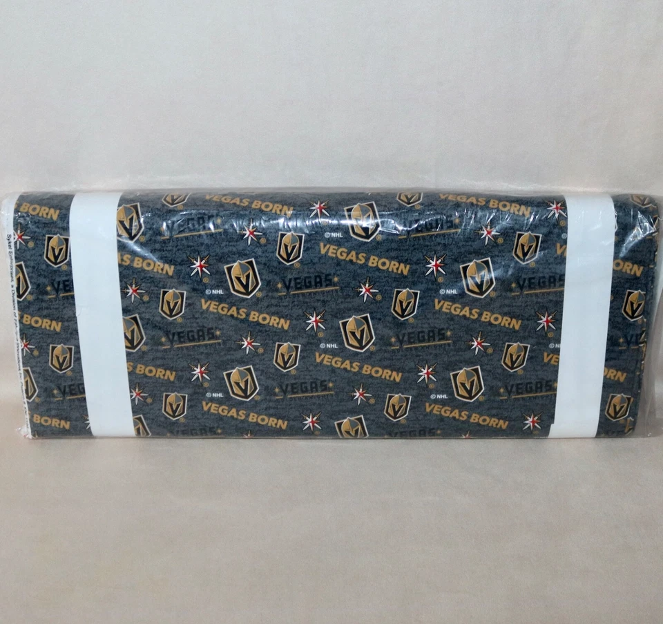 Vegas Golden Knights ~ Vegas Born Pattern NHL Cotton Fabric 1/4 Yard 9” X 44” - Image 2 of 4