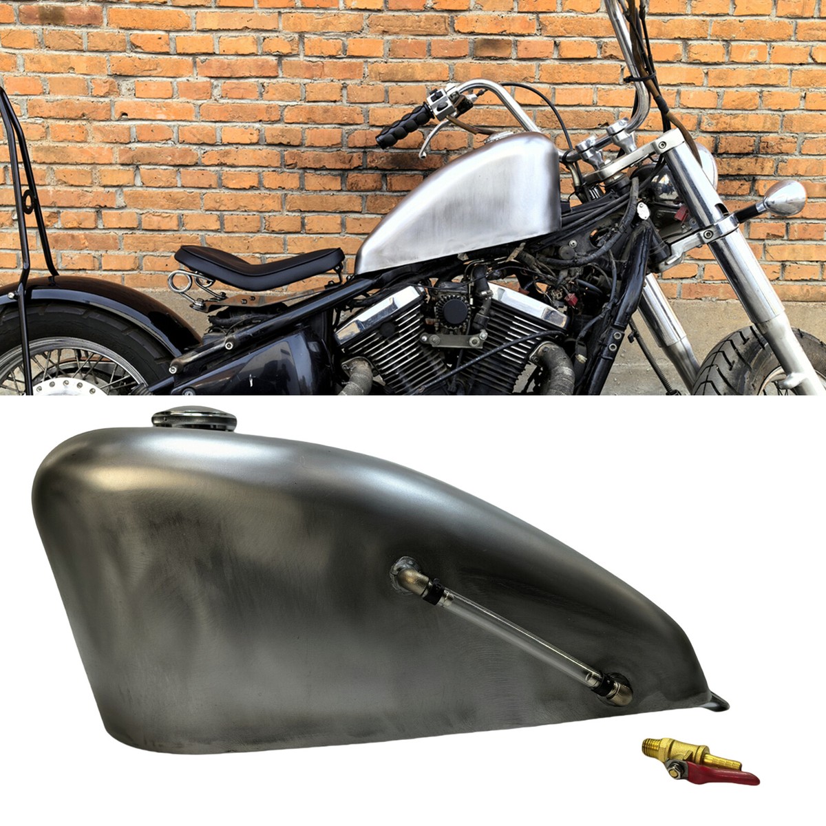 Bobber Kawasaki Vulcan Fuel Tank Chopper, Bobber, Kawasaki Vulcan