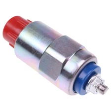 RE22744 RE54064 12V Fuel Stop Shutoff Solenoid Fits John Deere Ford New Holland