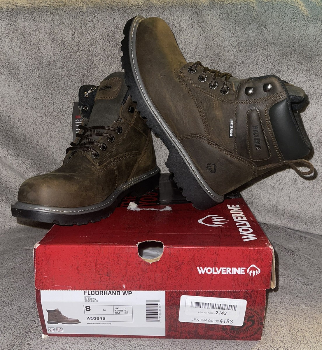 Wolverine Floorhand WP 6\