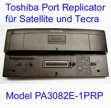 Toshiba Port Replicator Docking Station Tecra 9000 9100 S1 Tecra M1 Top