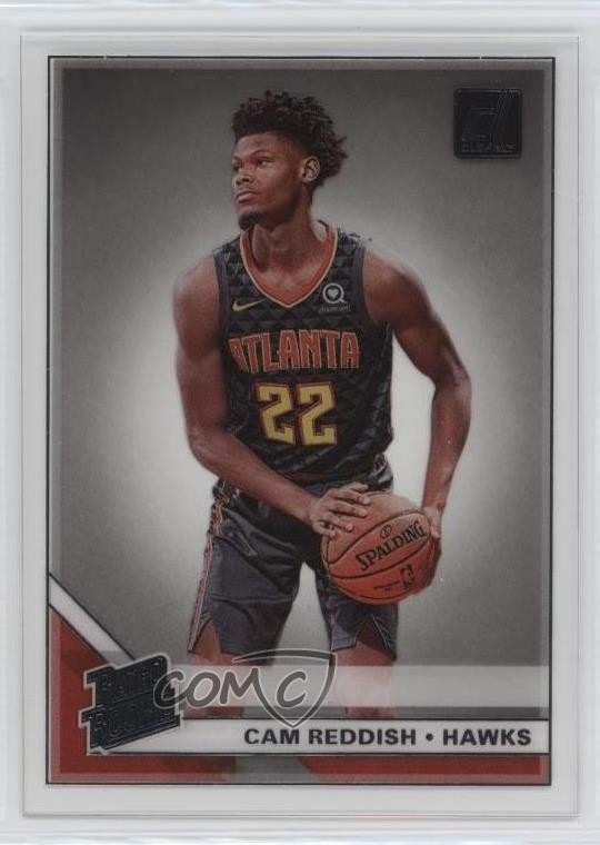 2019-20 Panini Clearly Donruss Rated Rookie Cam Reddish #59 15ts