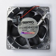1 Pc. New D1238B24BACZ-64 Inverter Cooling Fan 12038 DC24V 1.1A 12CM 2Pin