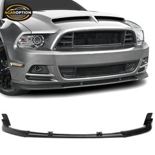 Fits 13-14 Mustang V6 V8 Type Cv Front Bumper Lip Spoiler Splitter Pu Fits 13-14 Mustang V6 V8 Type Cv Front Bumper Lip Spoiler Splitter Pu