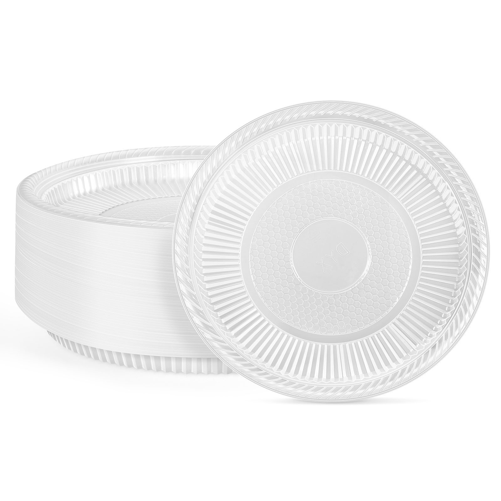 - 9" Disposable Dinner Plates Bulk Pack For Party