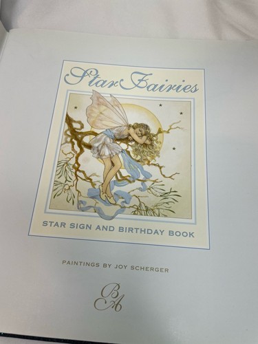 Star Fairies Star Sign and Birthday Book Astrology Gift Hardcover Glitter Cover - Picture 3 of 5