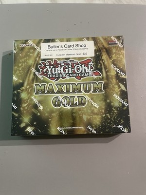 Yu-Gi-Oh! Maximum Gold Box - 1st Edition Factory Sealed Box New