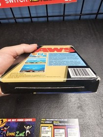 Jaws (Nintendo NES, 1987) Complete In Box!! Check Pics