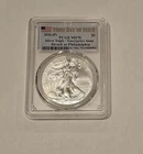 2020-(P) $1 Silver Eagle PCGS MS70 FDI Emergency Issue Struck Philadelphia