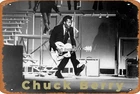 Chuck Berry Poster Retro Vintage Tin Metal Signs Home Décor 8x12