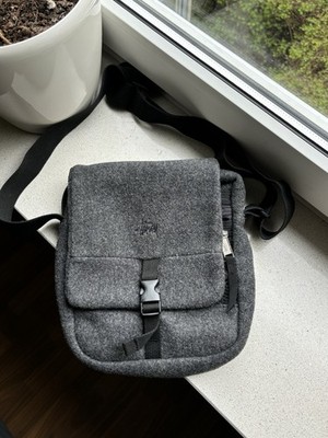 Stüssy vintage Wool Shoulder Bag / Like New / On Size / Grey