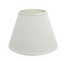 Aspen Creative 32685 Transitional Empire Shape Spider Construction Lamp Shade...