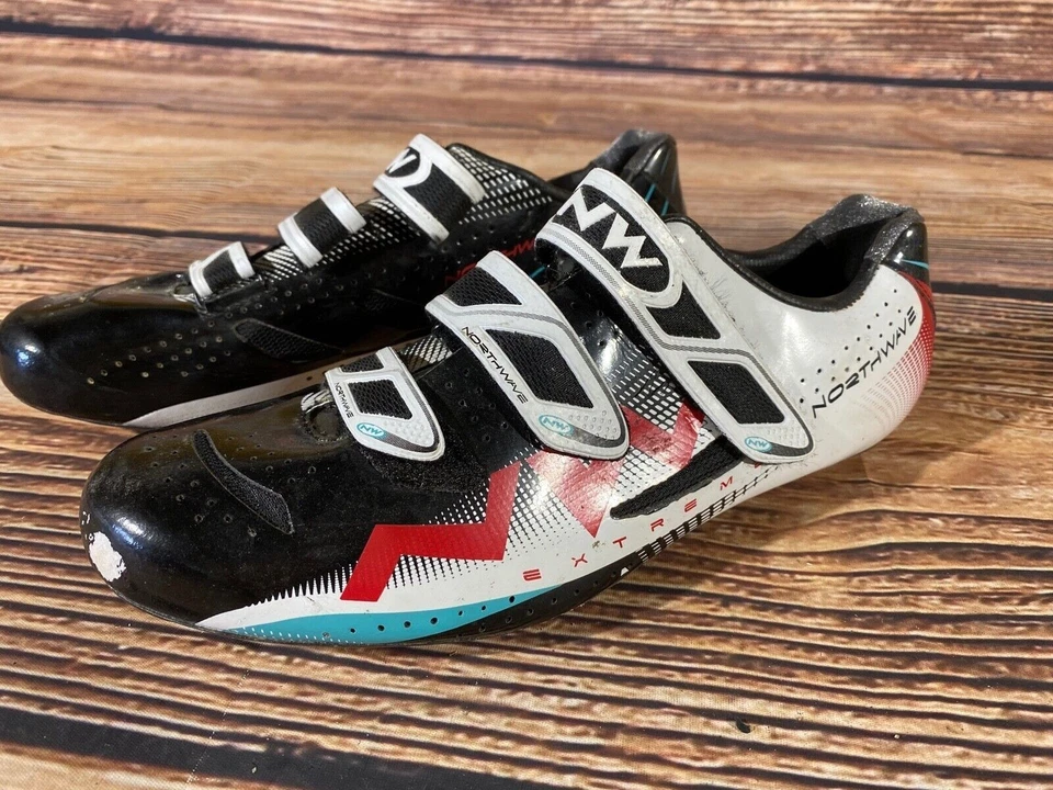 NORTHWAVE Extreme Road Cycling Shoes Biking Size EU42.5 US10 Mondo 268  cs896 - Image 2 of 4