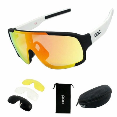 UV400 Len Polarisiert Fahrradbrille Poc Sonnenbrille mit Sportbrille Brille