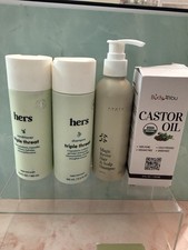 Mixed Brands Hair Care Lot: Shampoo/Conditioner, Oils, Mist, Essence, Cream