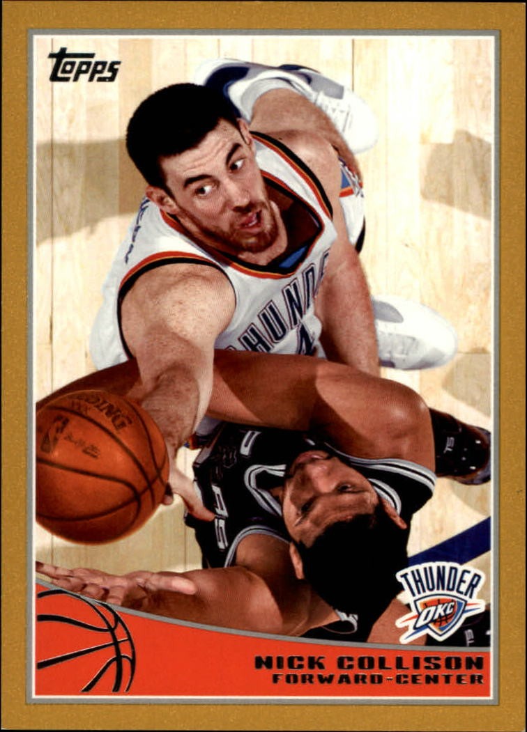 2009-10 Topps Gold #213 Nick Collison/2009 - BSK