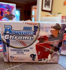 2023 Bowman Chrome Baseball Hobby HTA Box 3 Autographs 🔥🔥🔥