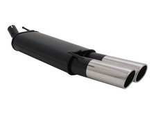 Novus Sportendschalldämpfer für VW Golf IV Cabrio (1E7) 2 x 90mm SR-Design
