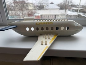 LEGO DUPLO CARGO PLANE 7843 Vintage Plain , Not Complete, All In Photo