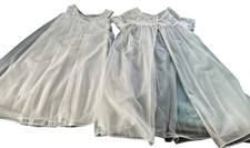 Vtg 1960s 2 Pc Chiffon Nightgown  Peignoir Robe S/M Never Worn