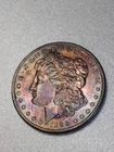 1890 MORGAN SILVER DOLLAR BEAUTIFUL  TONING