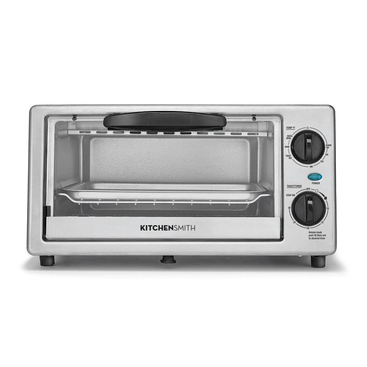 KITCHENSMITH BY BELLA TOASTER OVEN STAINLESS STEEL SMALL TOASTER - SILVER
Opens in a new window or t