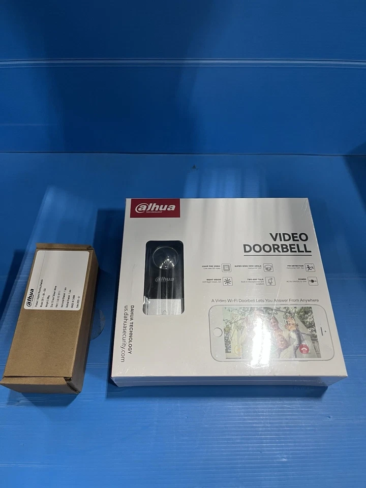 DHI-DB11 2MP Wireless Video Door Bell + Angling Mount Bracket