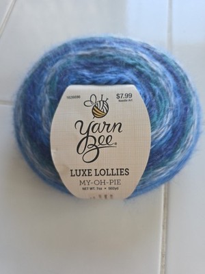 Yarn Bee Luxe Lollies My-oh-pie 502 Yards Medium Weight Yarn