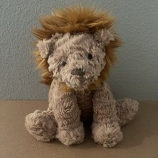 Jellycat Fuddlewuddle Lion Plush Light Brown 9 Sitting Stuffed Animal Toy
