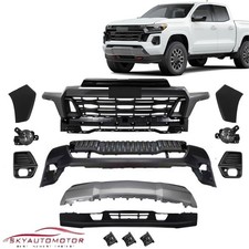 Front Bumper Assembly Grille Fog Light For Chevrolet Chevy Colorado 2023 2024 25
