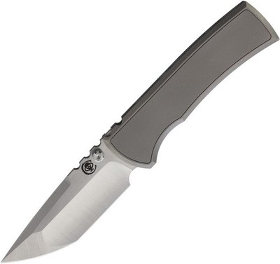 Chaves Redencion 229 Framelock Tanto Folding Knife BF Finish 3.5in Blade