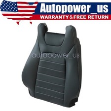 Coupe 2-door For 2015-21 Benz C250 C300 Front Bottom Top Seat Cover Black