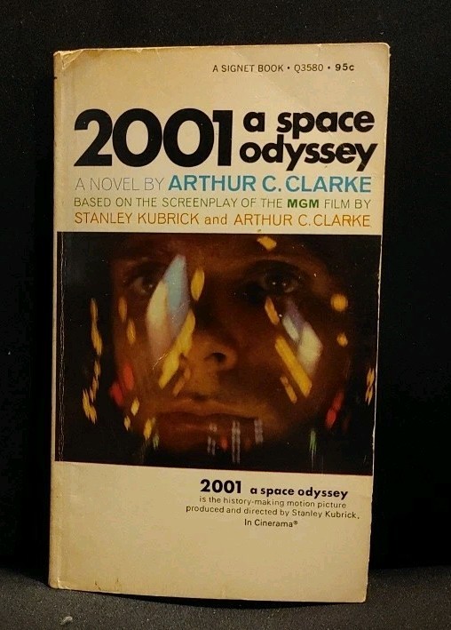 2001 A Space Odyssey by Arthur C Clarke 1968 1st Edition 7th Signet Paperback 