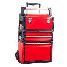  TRJF-C305ABD Torin Garage Workshop Organizer: Portable Steel and Plastic Red