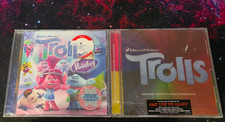 Various Artists : Trolls Soundtrack + Trolls Holiday 2xCDs - BRAND NEW & SEALED