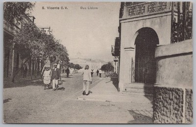 CABO VERDE Rue Lisboa Sao Vicente