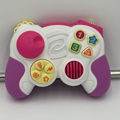 Educational Baby Learn Toy Bilingual Playgo Toys Baby Video Game Controller Pink