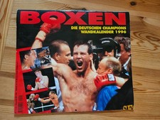 Wandkalender 1996 "Boxen - Die deutschen Champions"