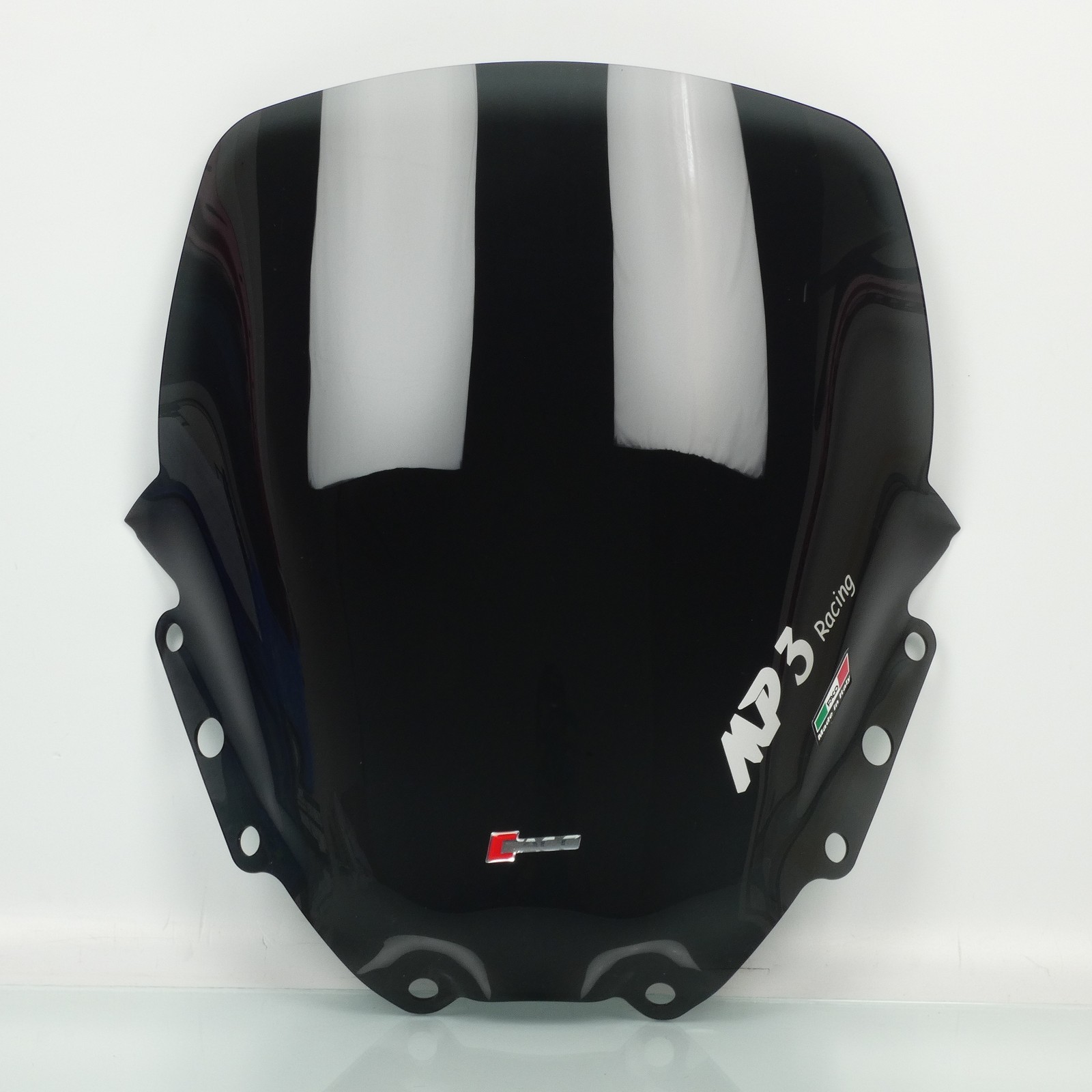 Bulle FA.CO. Piaggio Mp3 125 Ibrido 2009 anti-fatigue et protection thorax