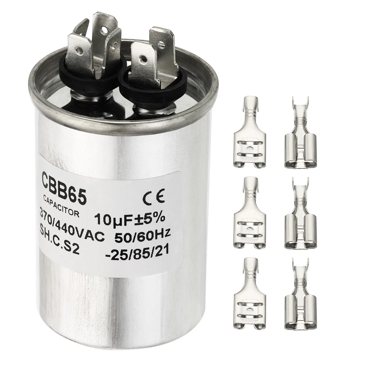 Condensatore Di Avvio CBB65A 450V 35µF, In Lamina Di Alluminio, Per Condizionatori E Motori Industriali, Impermeabile E Resistente - 4