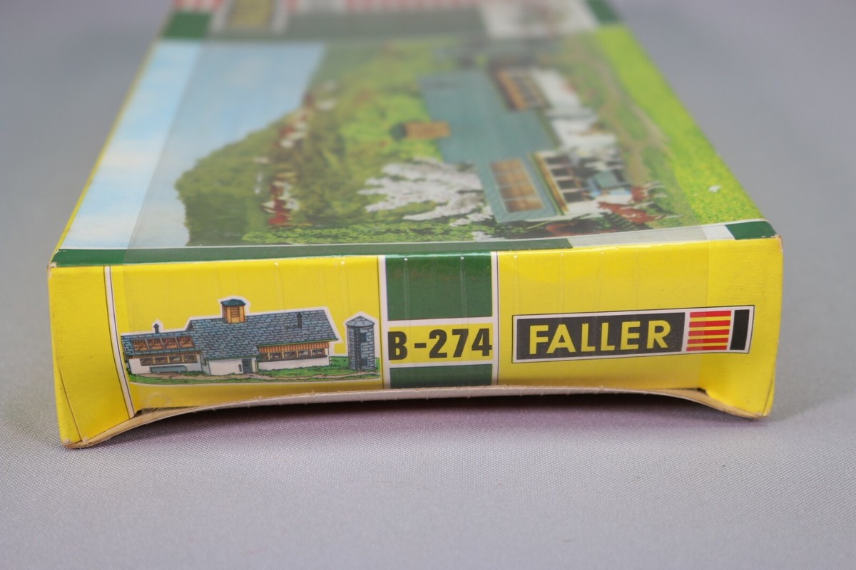 Faller, Preiser H0 - Décor - Gare de Mittelstadt décorée de - Catawiki