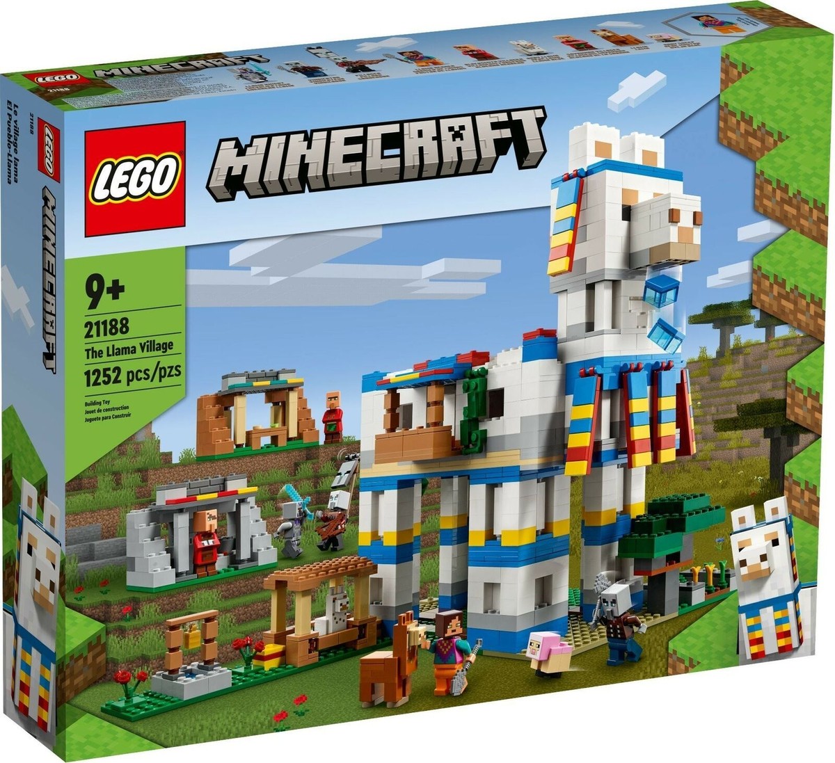 Lego Minecraft 21188 - The Llama Village NEW - FREE SHIPPING Lego Minecraft 21188 - The Llama Village NEW - FREE SHIPPING