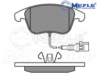 Meyle Bremsbelagsatz, Vorderachse Mit Anti Quietsch Platte 025 243 3219/W